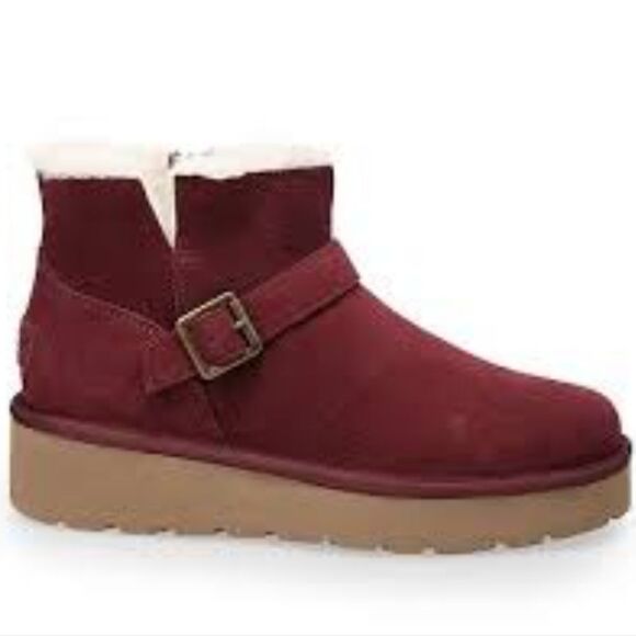 Koolaburra By Ugg Kelissa Mini Ankle Boots- Windsor Wine - Picture 4 of 10